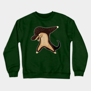 Dabbing Pangolin - Love Endangered Pangolins Crewneck Sweatshirt